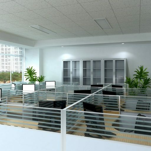 office space planning cubicles